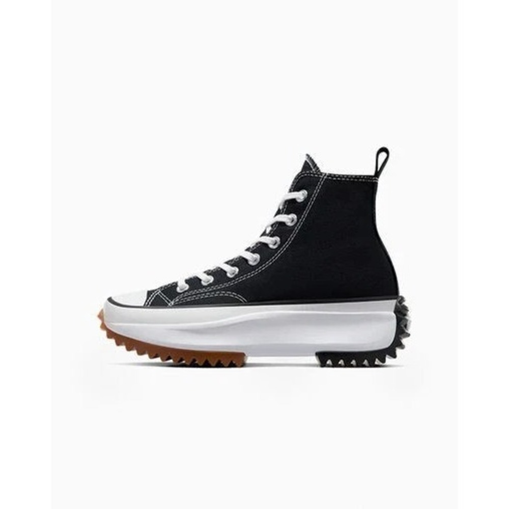 Converse Run Star Hike Platform High Womens Size 10.5 Mens 9 Black Shoes NEW - Picture 3 of 6